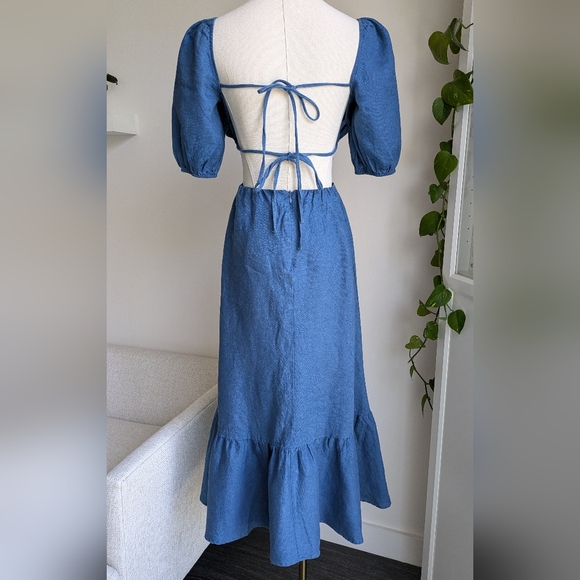 Reformation Maryam Linen Dress - Picture 4 of 11